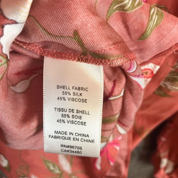 Rebecca Taylor Lita Floral Silk Top NWT - Picture 8 of 13